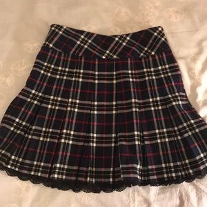 Plaid Skirt